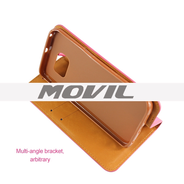 NP-2659 Funda de cuero para Samsung Galaxy S6 -13